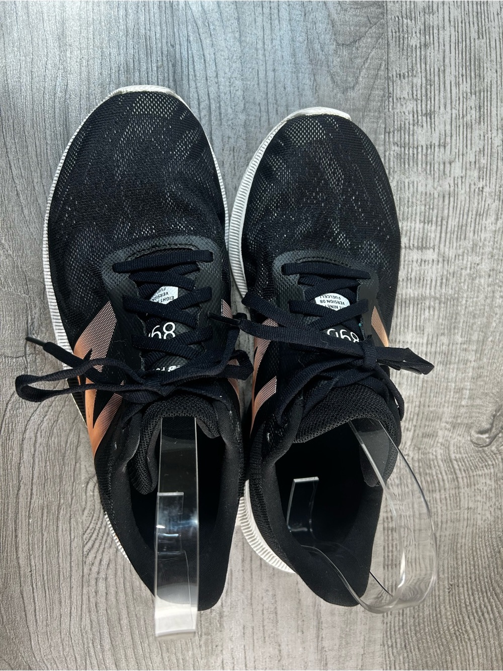 New Balance Fuel Cell 890 Women’s Size 9 Black Sneakers with Copper 'N' Accent - Picture 6 of 16